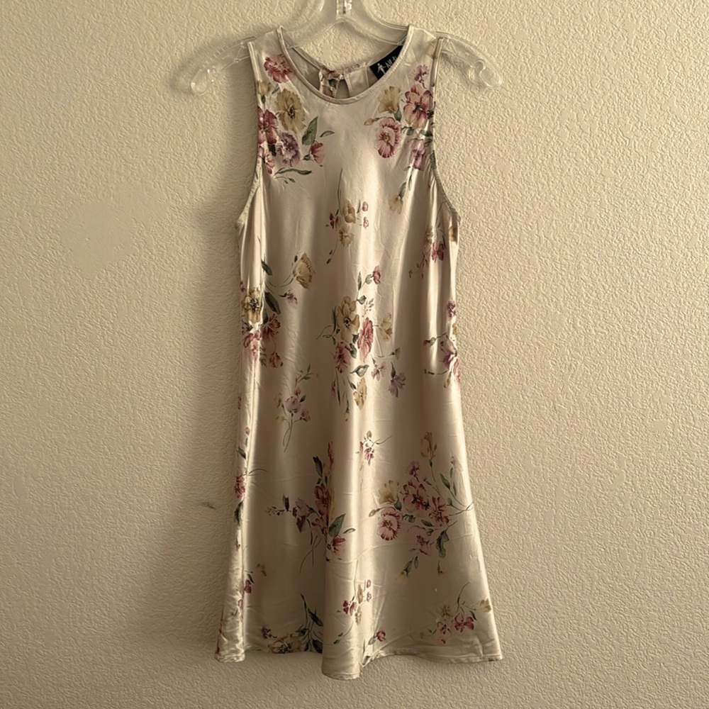 Vintage Satin Dress